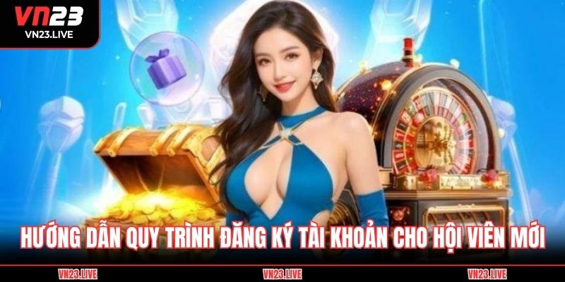 Hướng dẫn quy trình đăng ký tài khoản cho hội viên mới